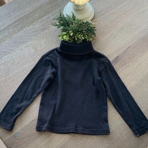 Gymboree Black Ribbed Turtleneck Size 3